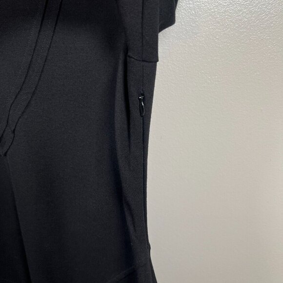 Piazza Sempione Sheath Dress Size IT 44 US 8 Black Career Work Office Side Zip - Picture 6 of 10